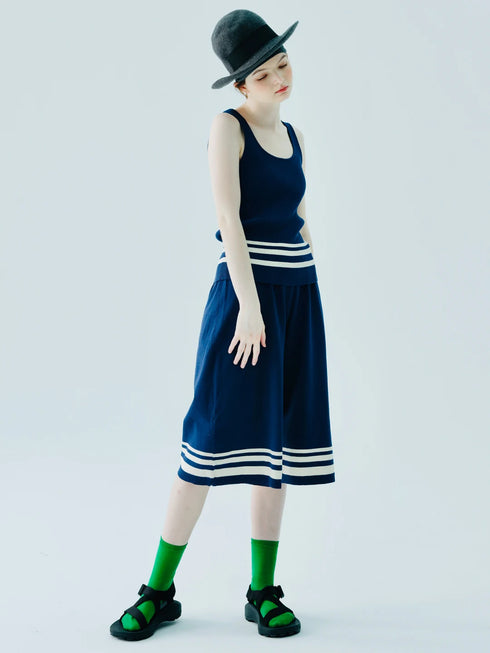 Women wide leg shorts summer.