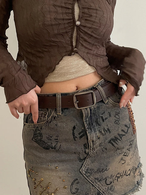 Belt Women's 2025 New Summer.