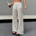 Jacquard Women's Transparent Pants.