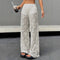 Jacquard Women's Transparent Pants.