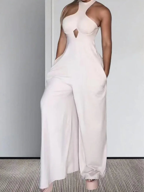 Sleeveless,Women's Jumpsuits.